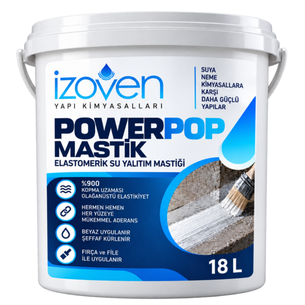 İZOVEN POWERPOP mevcut ürün ambalajı