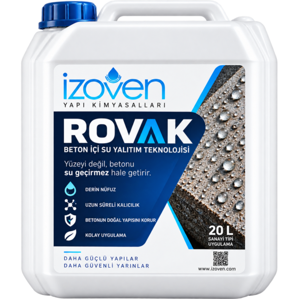 İZOVEN ROVAK mevcut ürün ambalajı