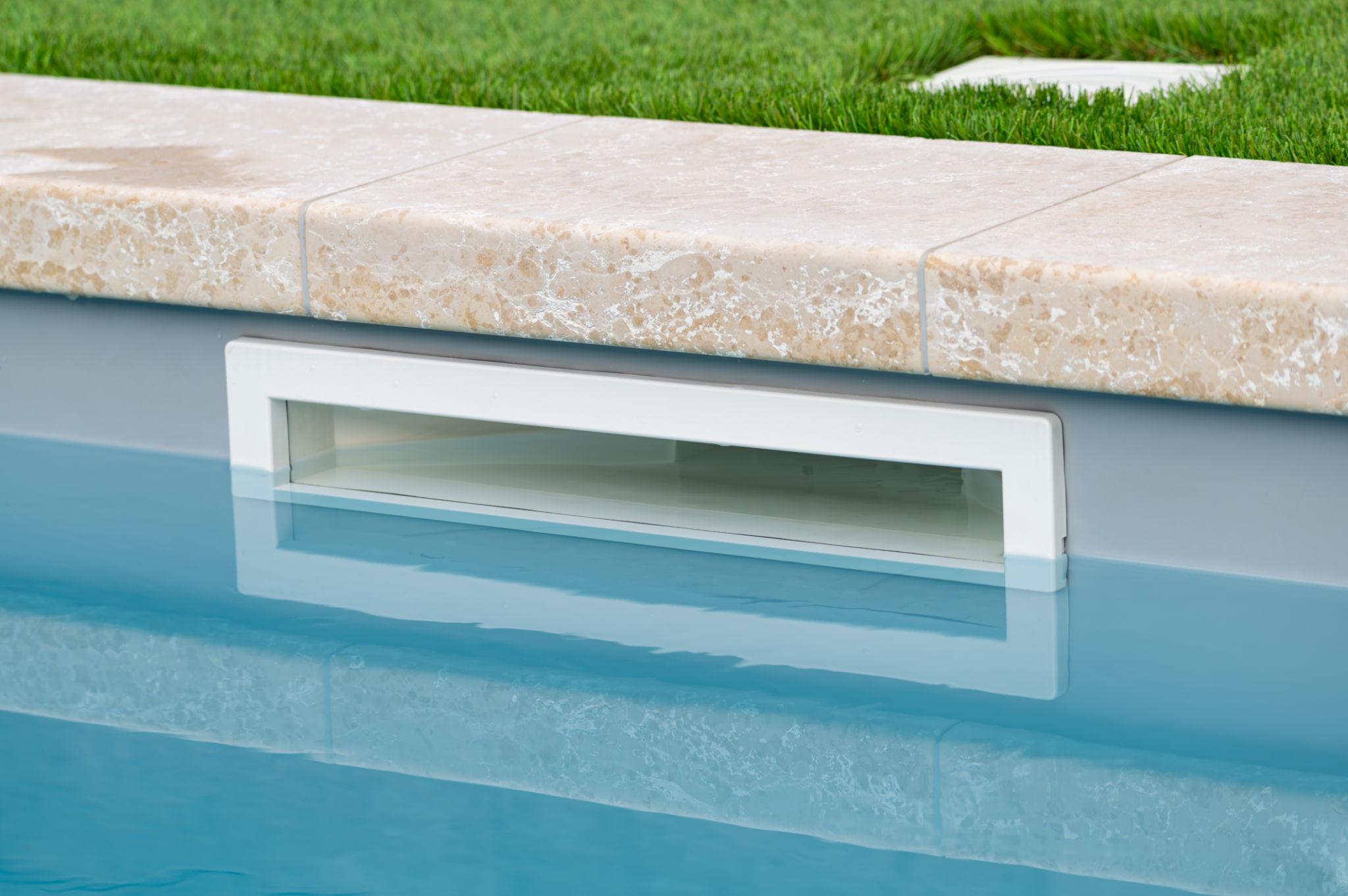 Havuz skimmer detayı
