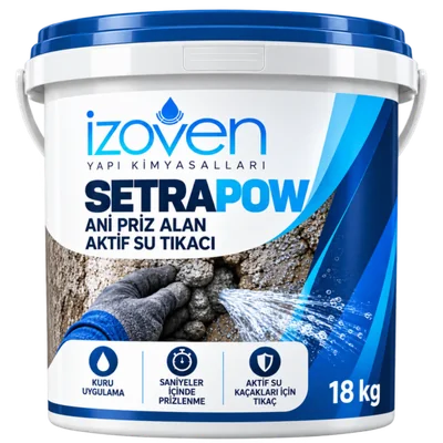 İZOVEN SETRAPOW mevcut ürün ambalajı