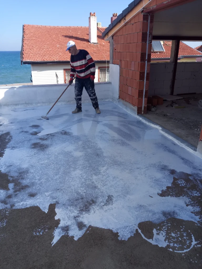 ROVAK teras ve balkonlar saha uygulaması
