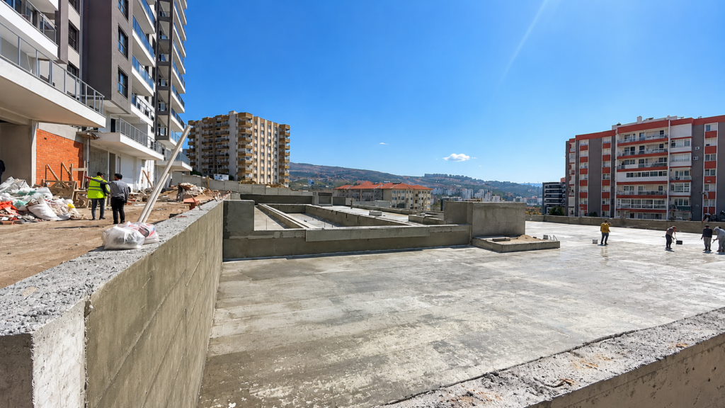 Teras ve çatı yalıtım uygulaması